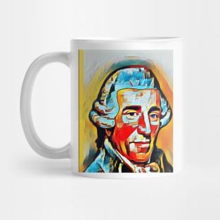 Joseph Haydn Abstract Portrait | Joseph Haydn Artwork 2 Mug